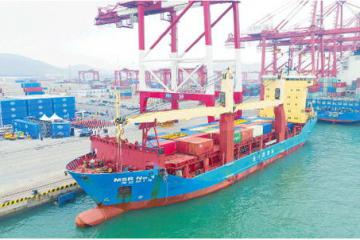 “青島港-扎魯比諾港-琿春”航線開(kāi)通