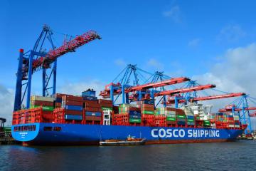 中遠(yuǎn)海運(yùn)港口收購(gòu)德國(guó)漢堡港Container Terminal Tollerort碼頭35%股份