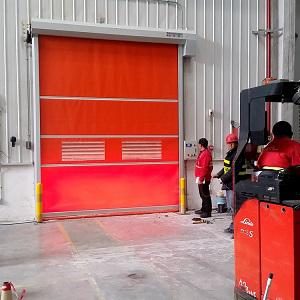 宿遷PVC工業(yè)卷簾自動(dòng)感應(yīng)門(mén)適用廠房車(chē)間